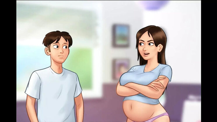 Summertime Saga Part 306 - Jenny's New Hentai Sex Scene with Shy Cosplay & Ahegao by MissKitty2K