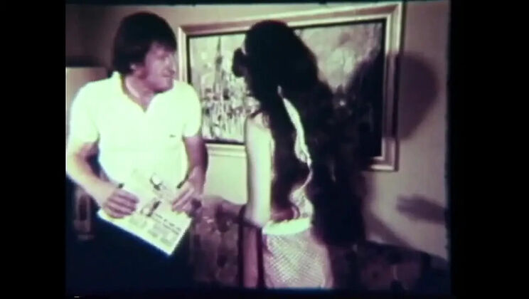 Hottest Retro Cult Sex Vol.16 - Brunette USA Beauty with Small Tits and Hairy Pussy in HD Vintage Lovemaking