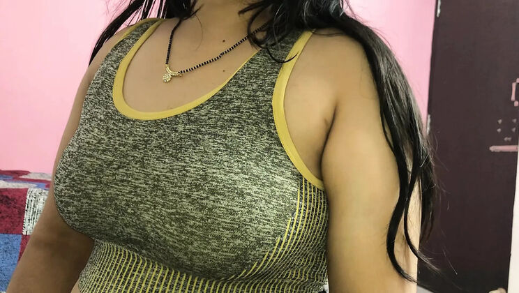 Desi Bhabhi Maya Hardcore Anal & Blowjob Vlog - Indian Aunty Big Tits Fucked Doggy Style