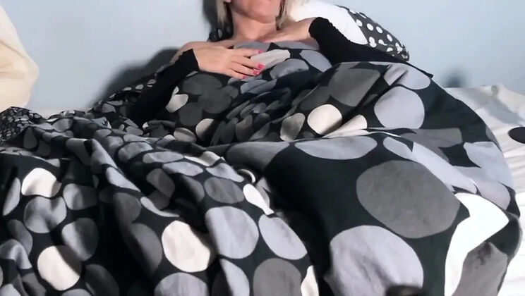 Amateur French Wife With Big Natural Tits Masturbates On Cam While Husband Is Away