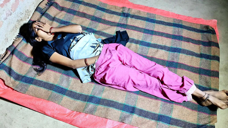 Indian Bhabhi's Step Son Fucks Her Virgin Pussy in Old House - Shivanibaby Amateur HD