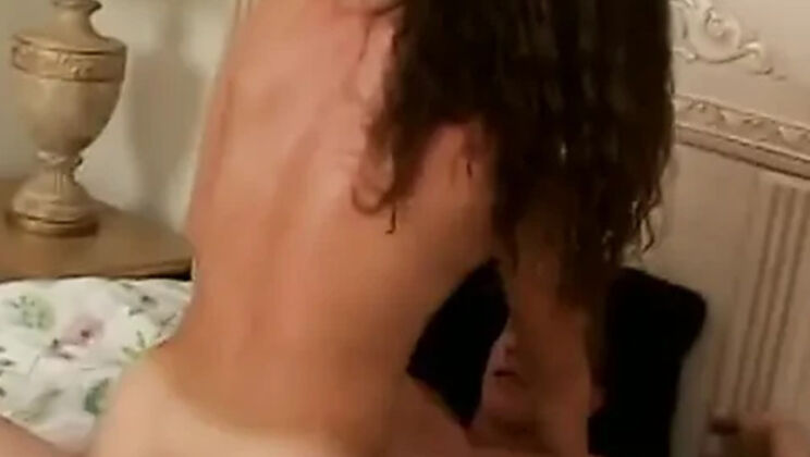 Renee Perez Blowjob and Creampie Vintage Scene with Small Tits and Big Cock