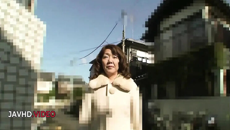 Eriko Nishimura Uncensored JAV - Hot Asian Mom's Secret Blowjob & Hardcore Sex Leaked