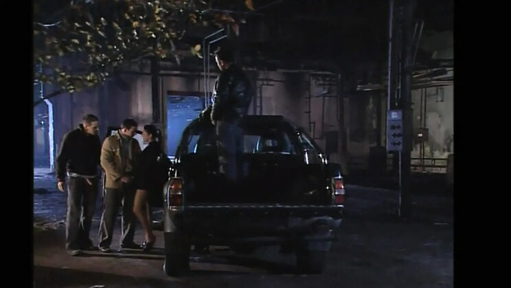 Vintage Italian Gangbang: Double Penetration Hard Fuck for Slut