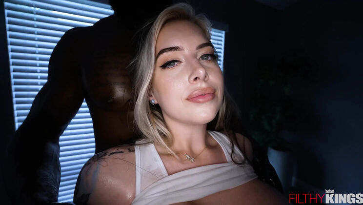 Busty Cubbi Thompson Gets Oiled Massage & BBC Fuck From Ace Bigs