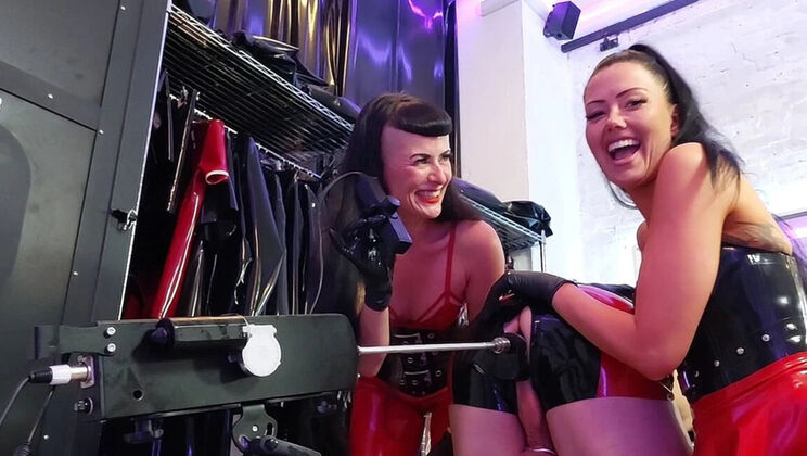 Nasty German Ladies BDSM Part 2 - Threesome Bondage & Foot Worship