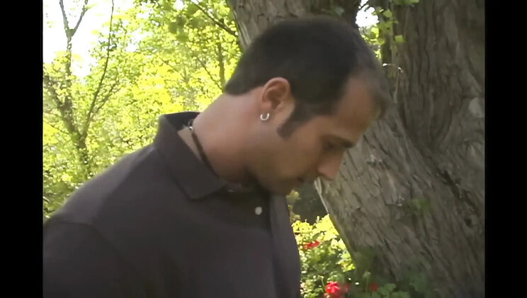 Brunette MILF Lezley Zen Sucks Cock Outdoor For Cum In Mouth