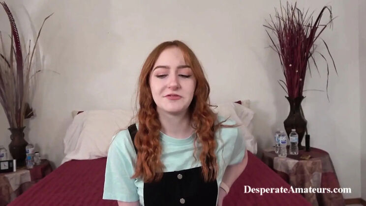 Desperate Teen Redheads Salem and Shiloh Get Their Tight Pussies Pounded Hard by Big White Cock