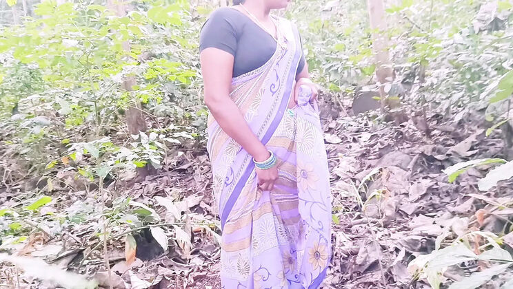 Desi Stepmom Outdoor Sex - Stepson Fucks Her Hard in Forest