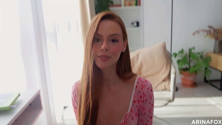 Step Sister Roleplay Turns Real - GribFox & ArinaFox Rough Passionate Sex Full Video