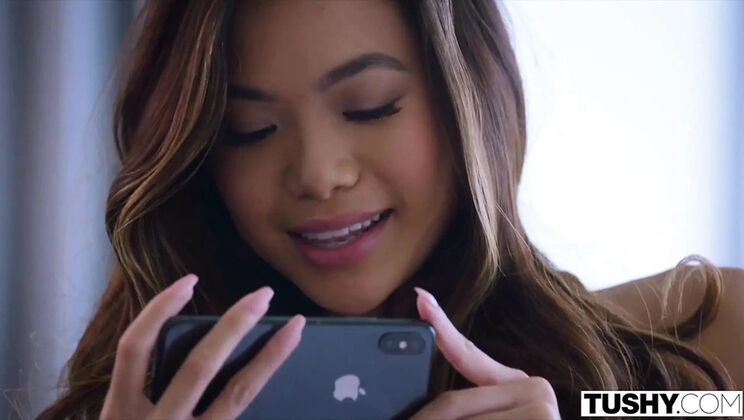 First Anal For Diana - Tushy Threesome With Vina Sky and Markus Dupree