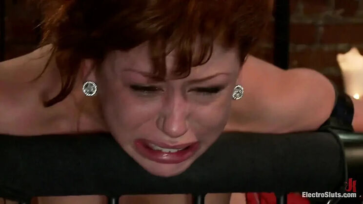 Brooklyn Lee Electro Fucked Hard - Lesbian BDSM with Bobbi Starr Creampie