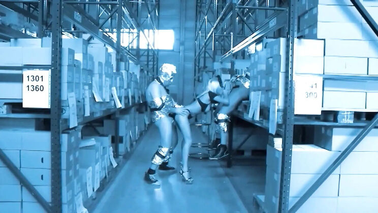 Jasmine Rouge German BDSM Domination - Blonde Fetish Gear Hardcore Threesome POV