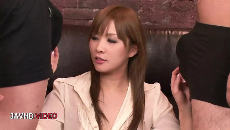 Rinka Aiuchi Hot JAV Blowjob & Cumshot - Uncensored Japanese Sex