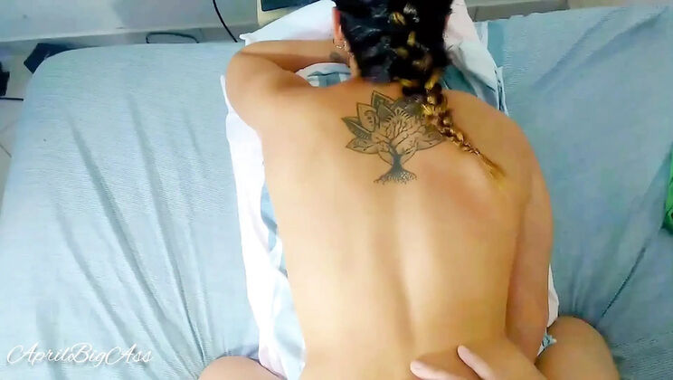 Stepdaddy Destroys My Ass & Makes Me Swallow Cum - April BigAss Anal POV