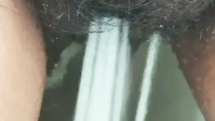 Desi Aunty Pissing in Bathroom and Masturbating Hard - Hot Indian Mom Solo