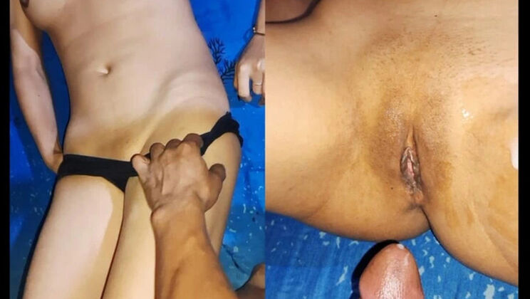 Desi village teen first time sex - tight pussy virgin fucked hard in homemade Indian video