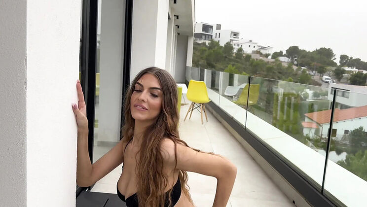 Blonde Teen's First Time Anal Surprise - Double Penetration DP & Blowjob