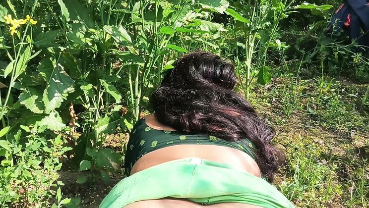 Desi Indian Step Mom Outdoor Anal Sex with Step Son - Big Ass & Huge Natural Tits