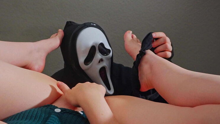 POV Squirting on Ghostface - Panties Off & Wet Fetish Fun with Adalina Smith