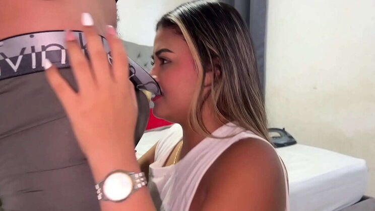 Homemade Blowjob and Facial with Yohamedi1 and Danny Medina