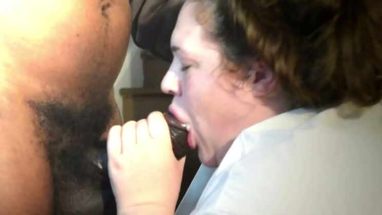 Thick Step Sister Sloppy Blowjob and Deep Throat BBC