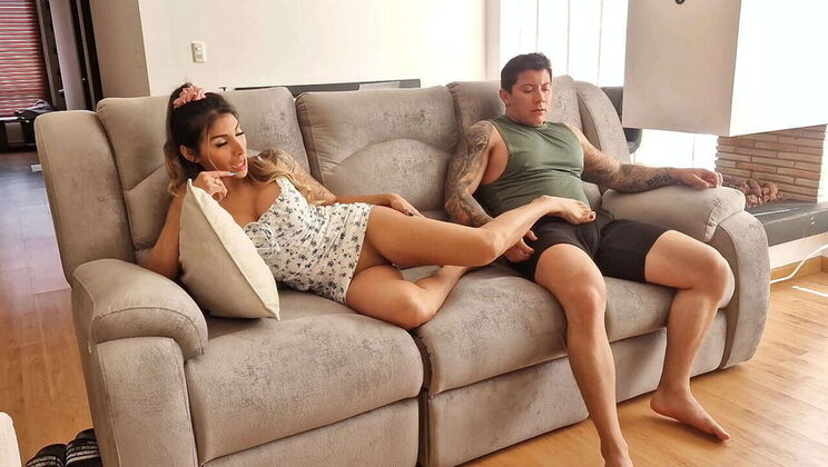 Step Sister Summer Steph Fucks Step Brother After Watching Sexy Movie - Hot Latina MILF With Big Tits & Perfect Ass