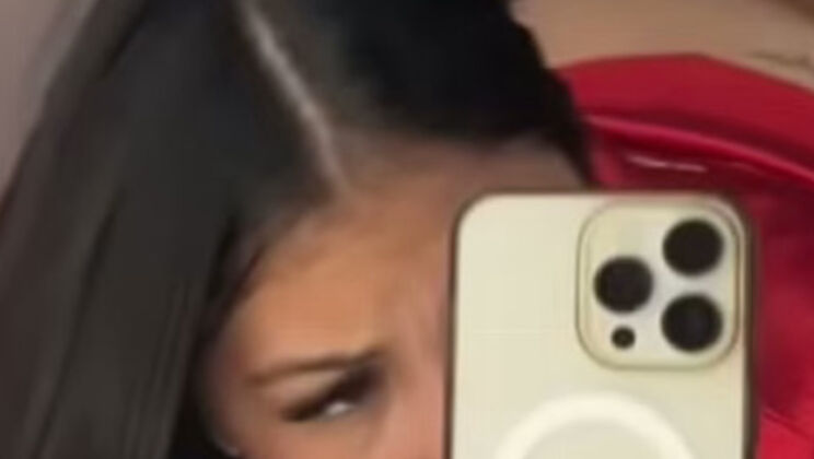 Shy Latina girlfriend gets slutty on Valentine's Day for her man - Amateur big booty action