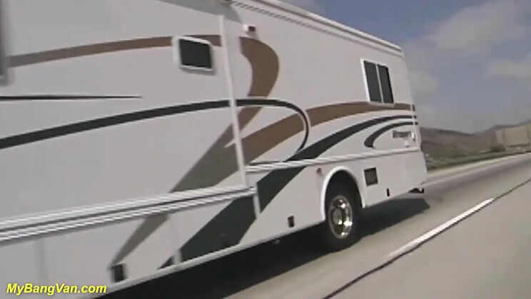 Audrey Hollander & Heather Gables Cowgirl Ride Rough Bang Van Orgy - Extreme Deep Throat Fuck Party