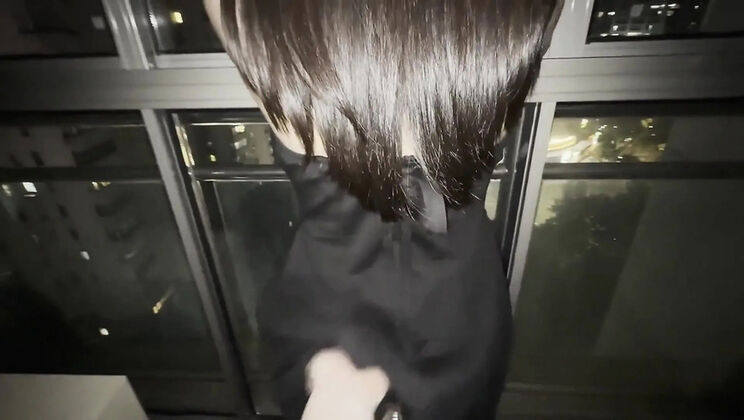 Asian Teen Stepdad POV: Sneaky Hard Pound While Calling Daddy