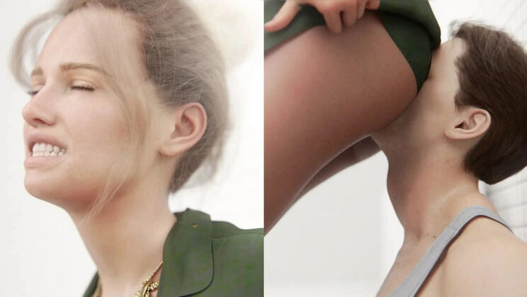 Neorm Licks Stepsister's Pussy and Squeezes Out Her Juices - Teen Big Ass POV