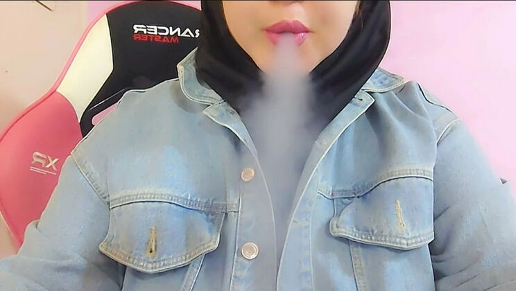 Hijab Stepsister Undresses Man & Fingers Her Wet Pussy to Squirting Orgasm - Amateur Turkish MILF with Big Tits & Big Ass