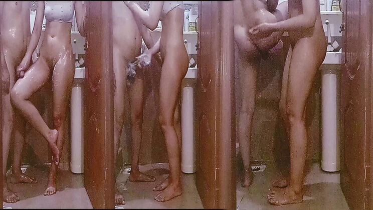 Desi Village Girl First Time Shower Fuck - Indian Teen Bathroom Sex