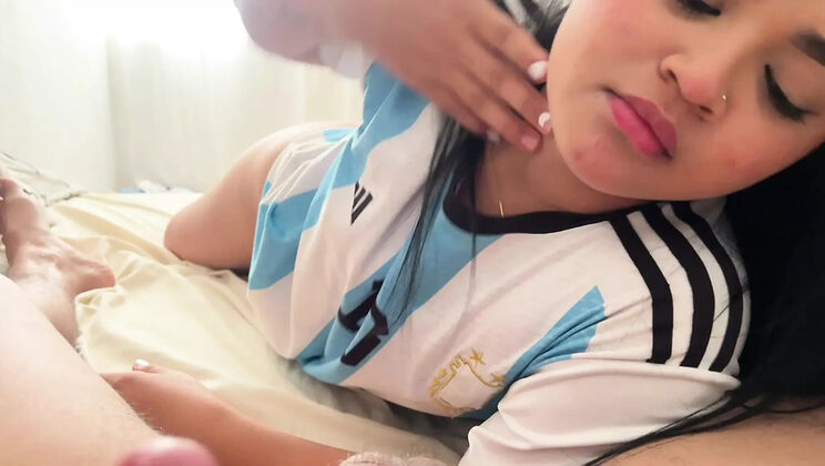 Yohamedi Colombian Stepsister Deep Throat Blowjob & Cum in Mouth POV - Big Cock Amateur Teen