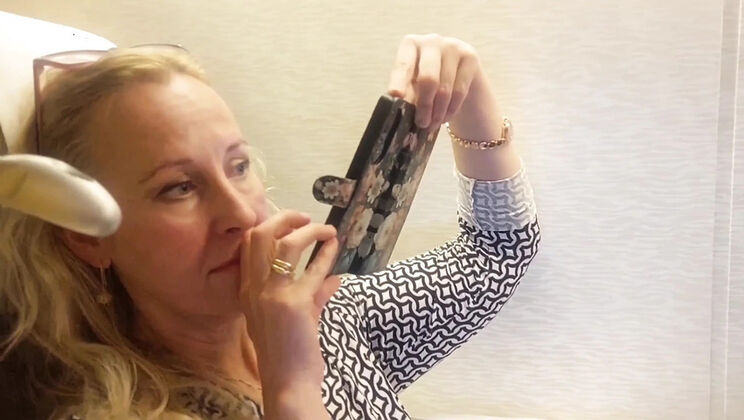 Blonde Mature Wife Fucks Hard in Missionary After Walk - Real Homemade Sex