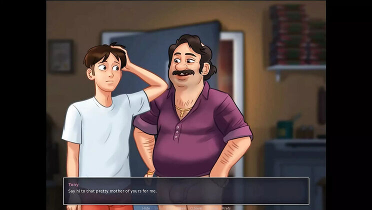 Summertime Saga Part 308 - Unexpected Threesome with Blonde Bikini Babe MissKitty2K