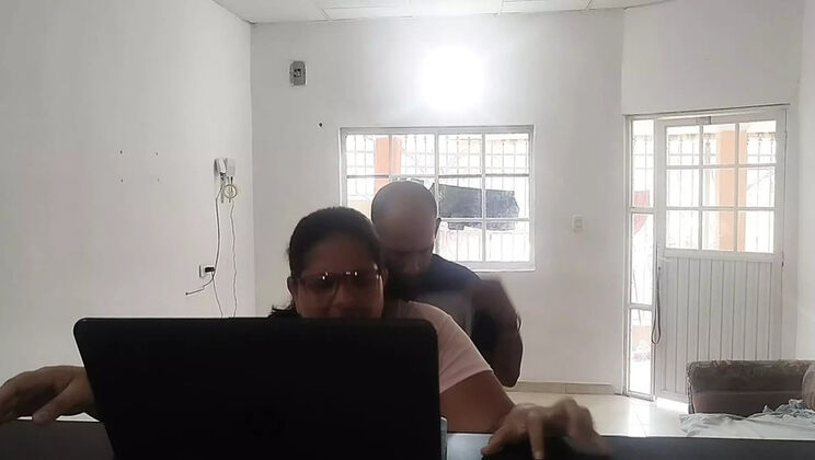 Housewife Cheats on Husband with Repairman - Hard Kitchen Fuck & Good Blowjob