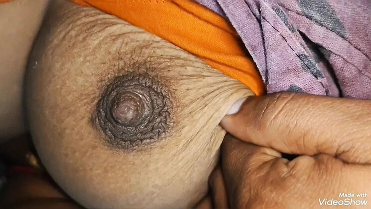 Desi Bhabhi Blowjob - Sunil Parihar sucks milk from big nipples