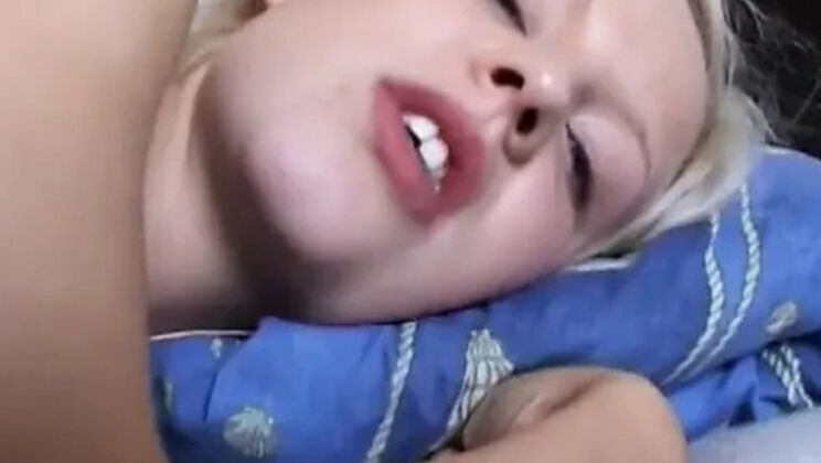 German Teen Lolly Blond Anal Fingering & Close-Up Pussy Masturbation