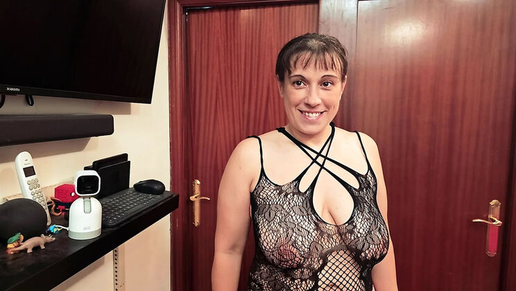 Lucia Bianco Slut Wife Surprise Threesome DP on Wedding Anniversary - Big Tits MILF Rough Fuck