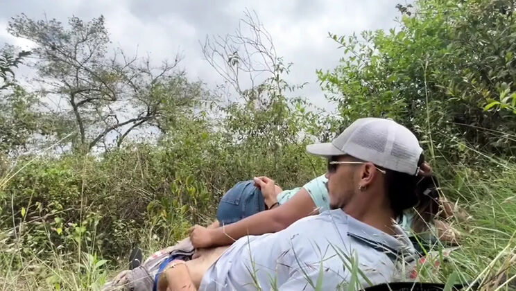 Miaandaxel Hardcore Mountain Fuck - Latina MILF Deep Throat Blowjob Outdoor Sex