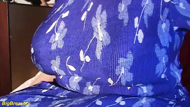 Minka Mounds Gets Rough With Her Huge Monster Tits