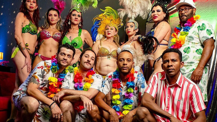 Big Ass Latina Anal Orgy with Mature Milfs at Carnival