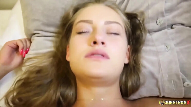 Johntronx Creampies Tiffany Tatum in a Hotel Room