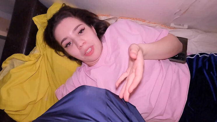 Step Sis Fights Boredom With Her Big Natural Tits And Pussy