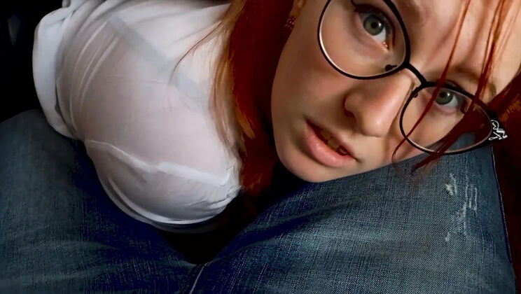 Classmate Gives Stealthy Blowjob Under Desk During Class