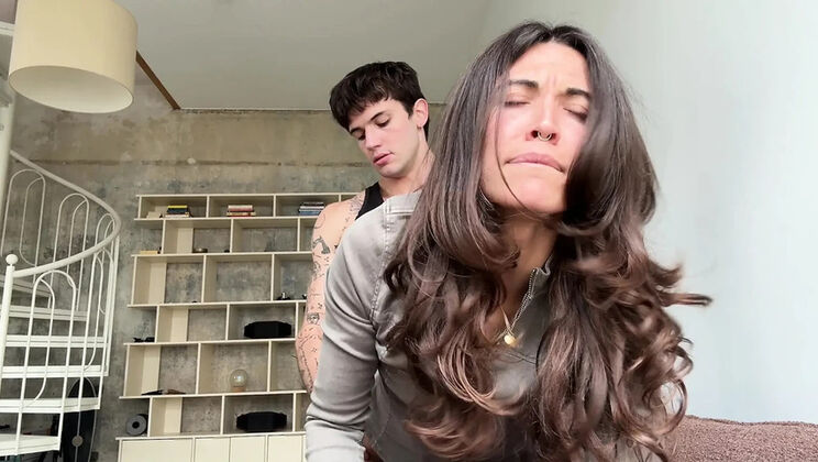 Nia and Noah - Rough Doggy Style Until He Cums a Big Load in My Mouth