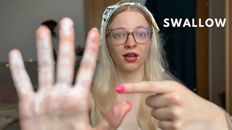 Goddess Bella Rae Teaches You How to CEI - Blonde Mistress POV