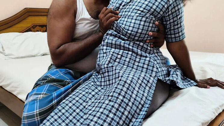 School girl shares bed with tuition teacher