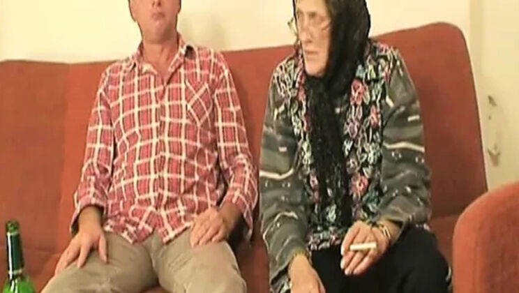 Granny and Teen Get Ready for Hardcore Fuck